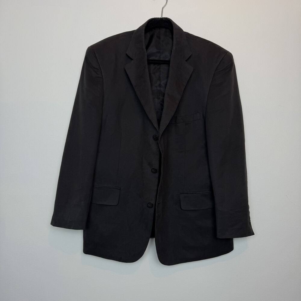 Stafford mens 3 button blazer sportcoat jacket 42S